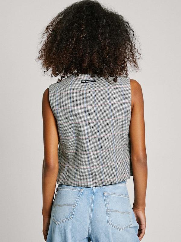 Pepe Jeans Pepe Jeans Anzugweste 'Florina' in Weiß Valentinstagsangebot