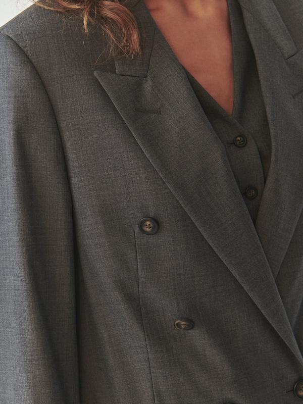 TATUUM TATUUM Blazer 'Erme' in Graumeliert Lagerräumung