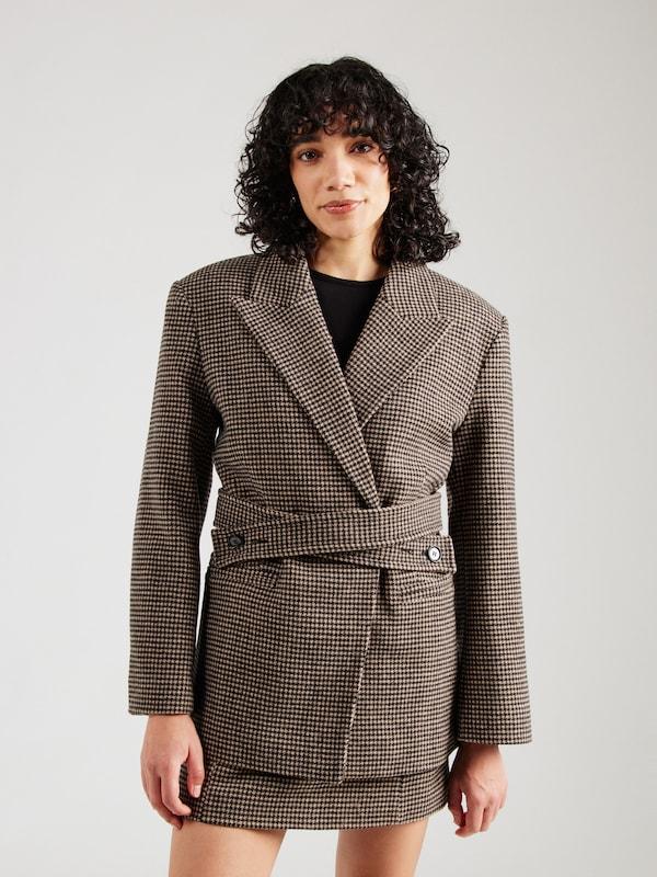u0026 Other Stories & Other Stories Blazer in Cappuccino Dunkelbraun Zeitlich begrenztes Angebot