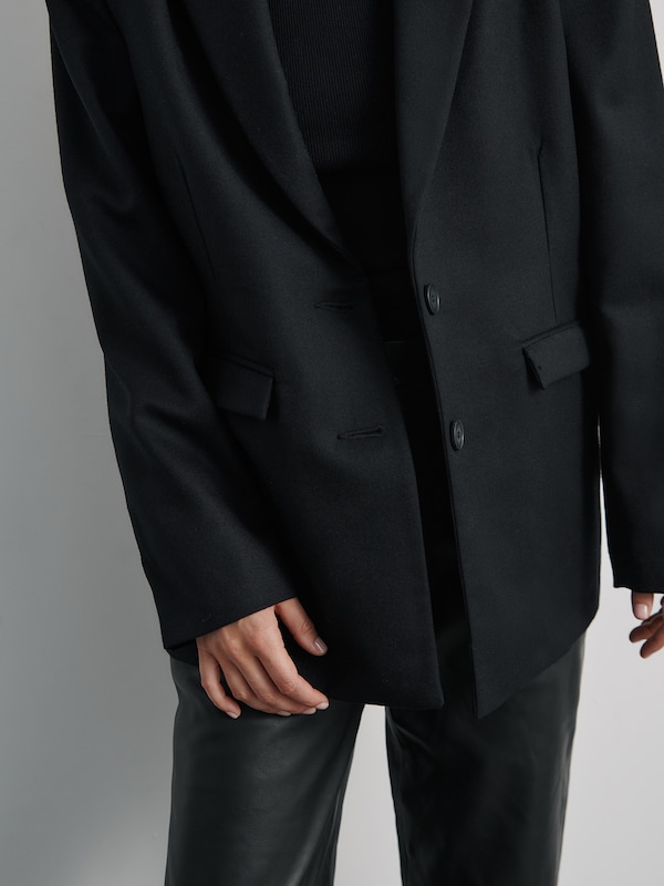 ABOUT YOU x Marie von Behrens ABOUT YOU x Marie von Behrens Blazer 'Caya' in Schwarz Exklusive Angebote