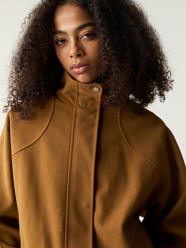 Pullu0026Bear Pull&Bear Jacke in Karamell Neuheiten
