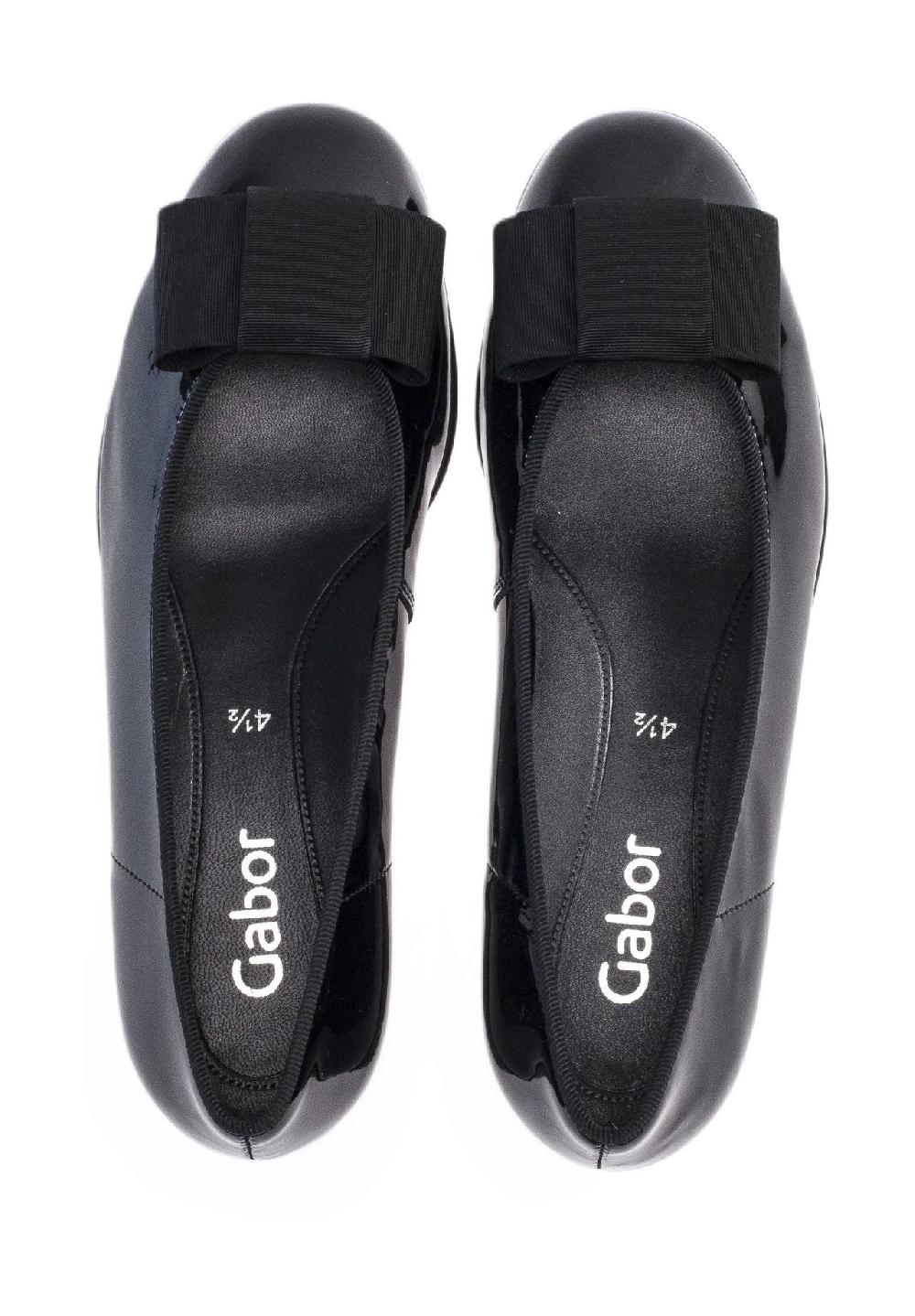 Gabor® Ballerinas Lackleder Blockabsatz für Damen Muttertagsangebot