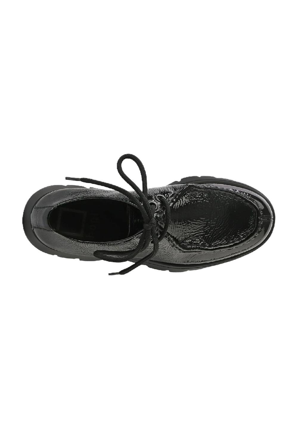 hōgl Loafer Blockabsatz Lackoptik für Damen Neueste Mode