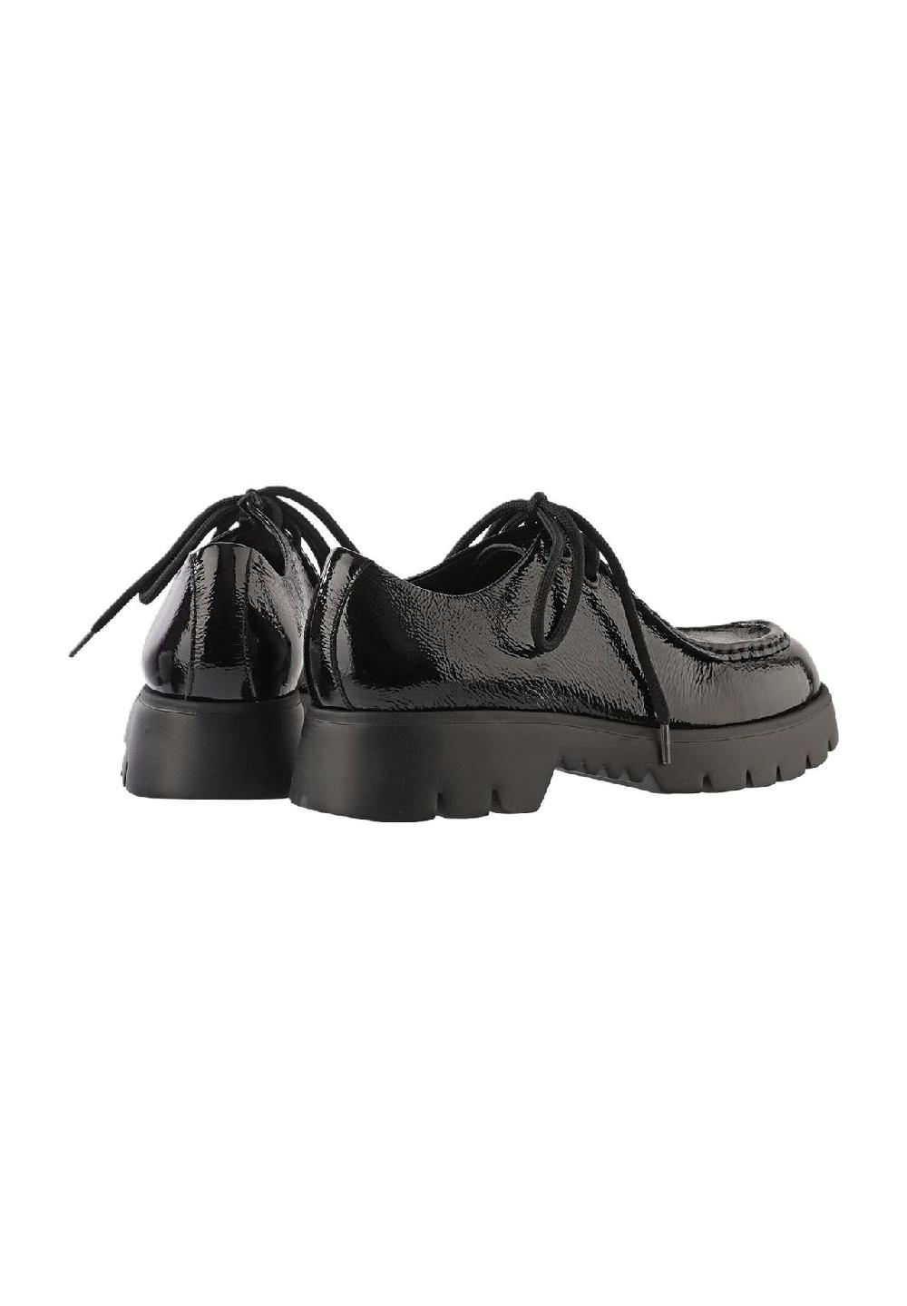 hōgl Loafer Blockabsatz Lackoptik für Damen Neueste Mode
