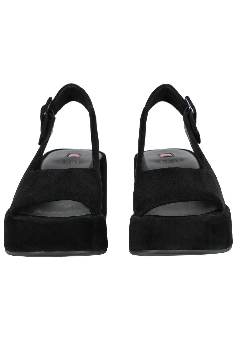 hōgl Veloursleder Sandalen Super Rabatt