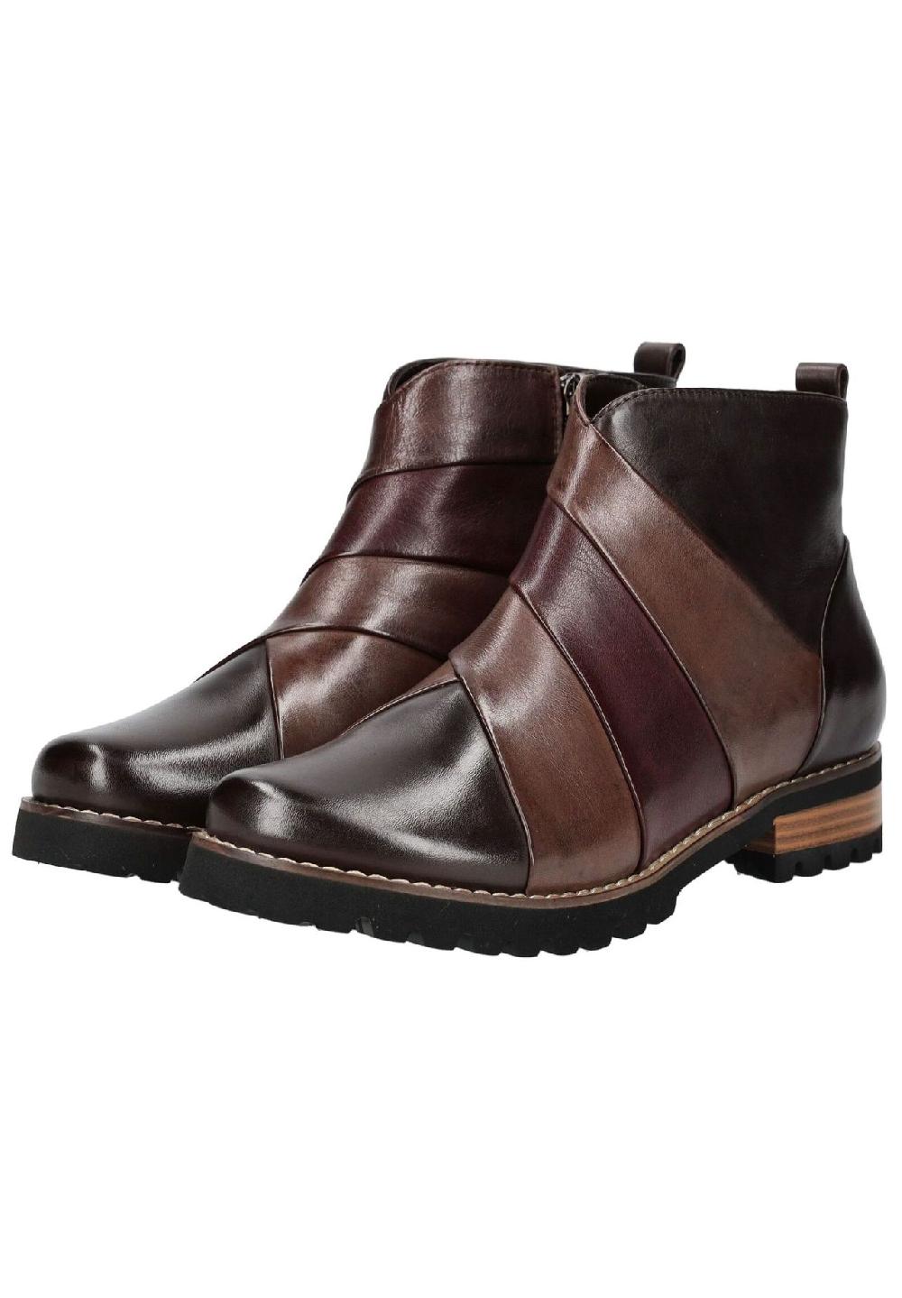REGARDE LE CIEL Leder Stiefelette Meist gekauft