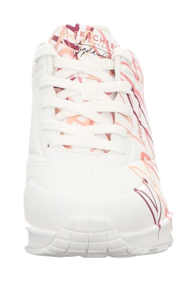 SKECHERS® Skechers x JGoldcrown: Uno Sneaker "Spread the love" Herz-Design für Damen Limitierter Zeitrabatt