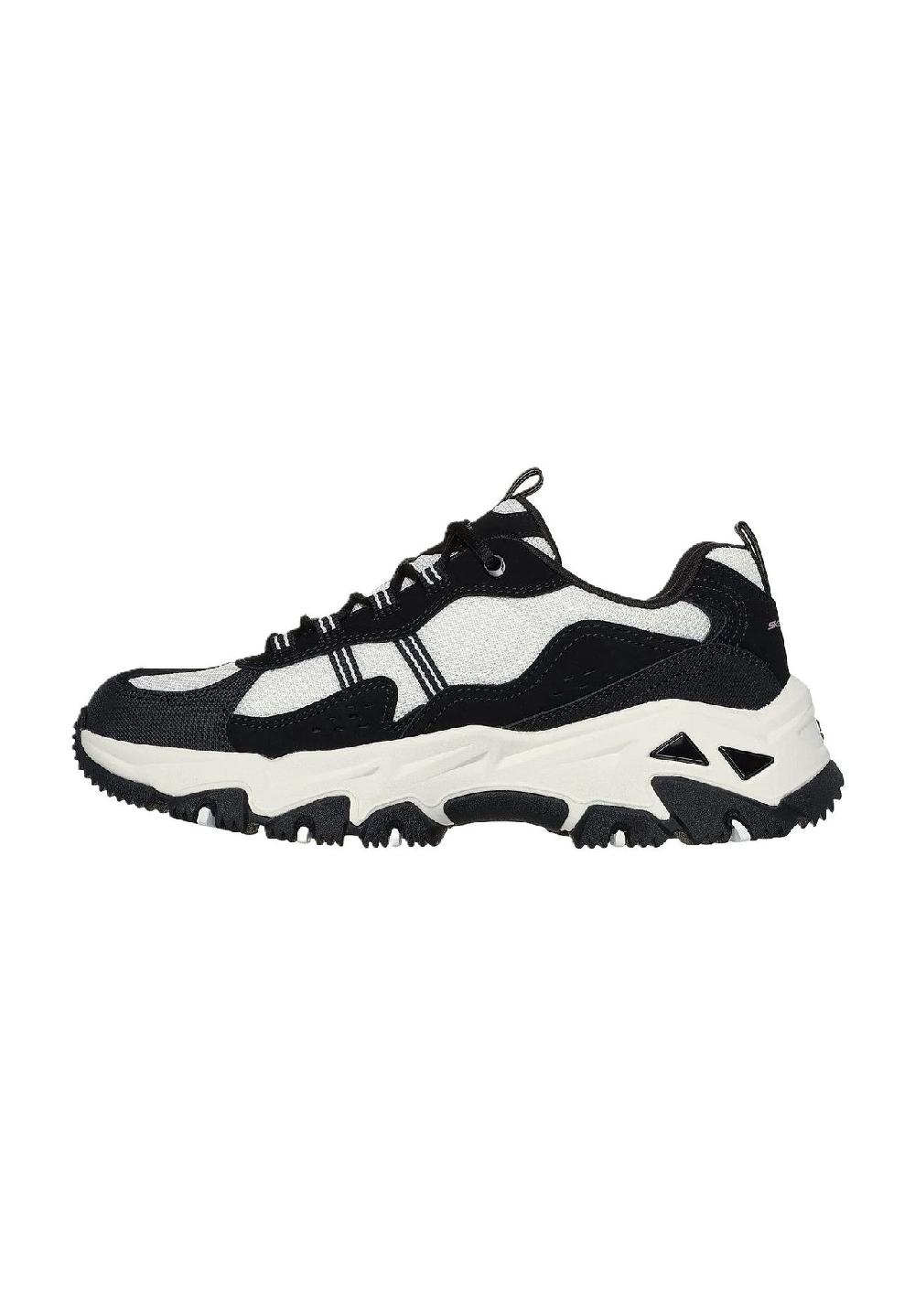 SKECHERS® D´ Lites Hiker Sneaker Leder Zuglasche für Damen Valentinstagsangebot