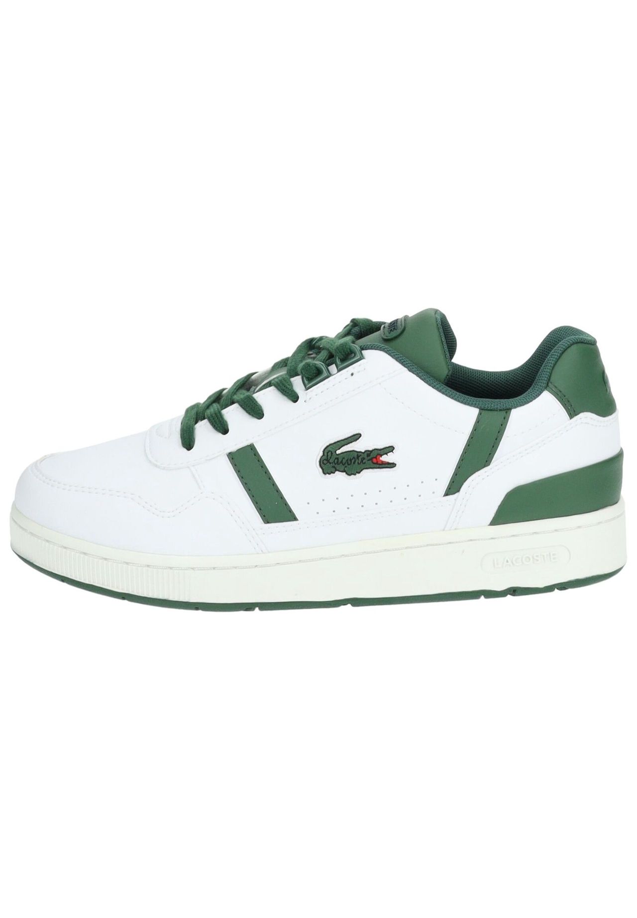 LACOSTE Lederimitat Sneaker Speichern exportieren