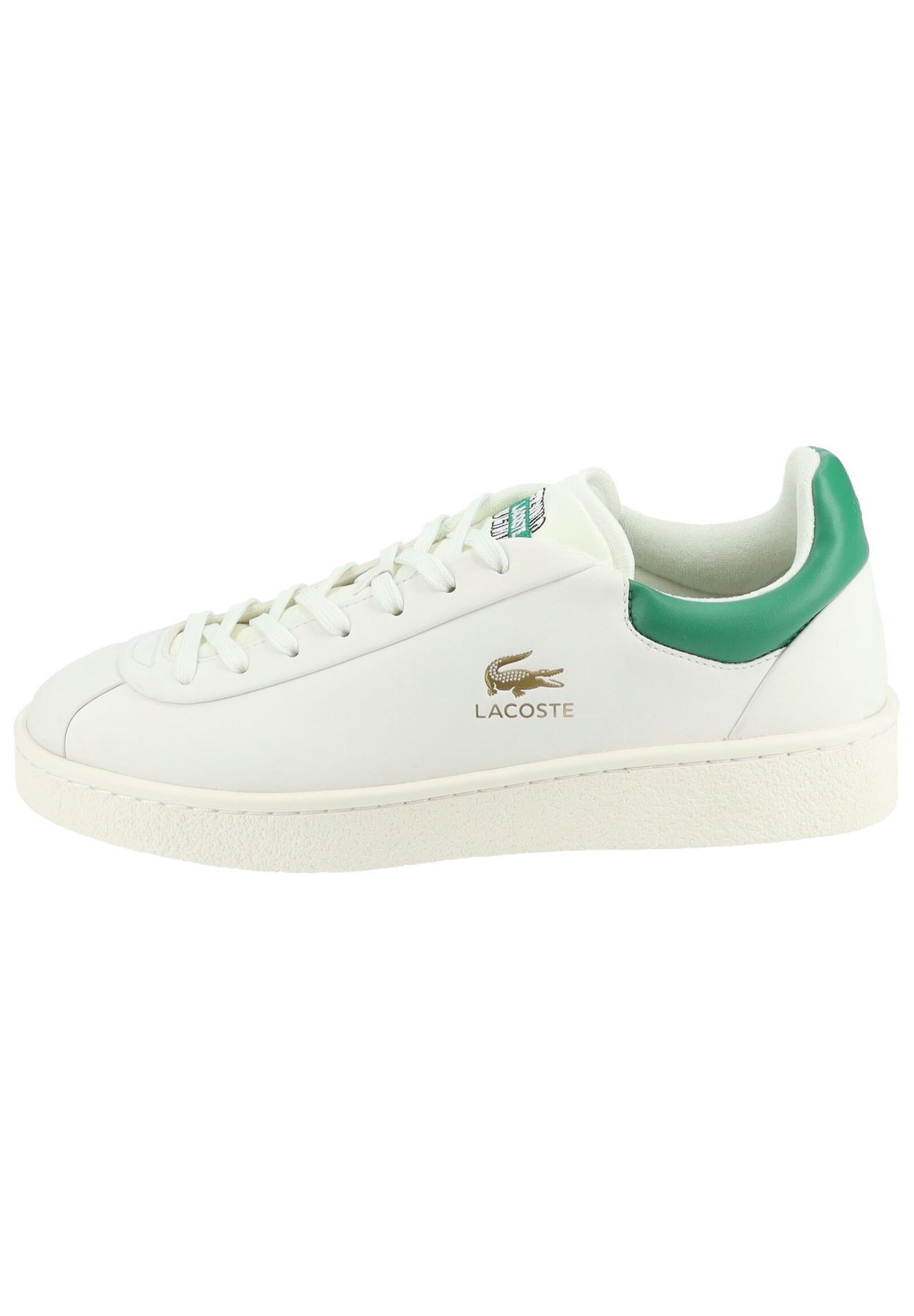 LACOSTE Nubukleder/Textil Sneaker Im Verkauf