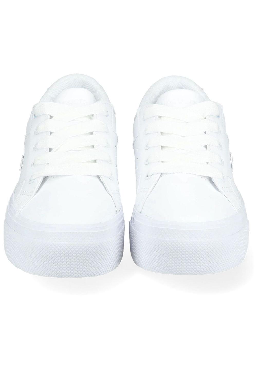 LACOSTE Leder/Textil Sneaker Rabatte dieses Monats