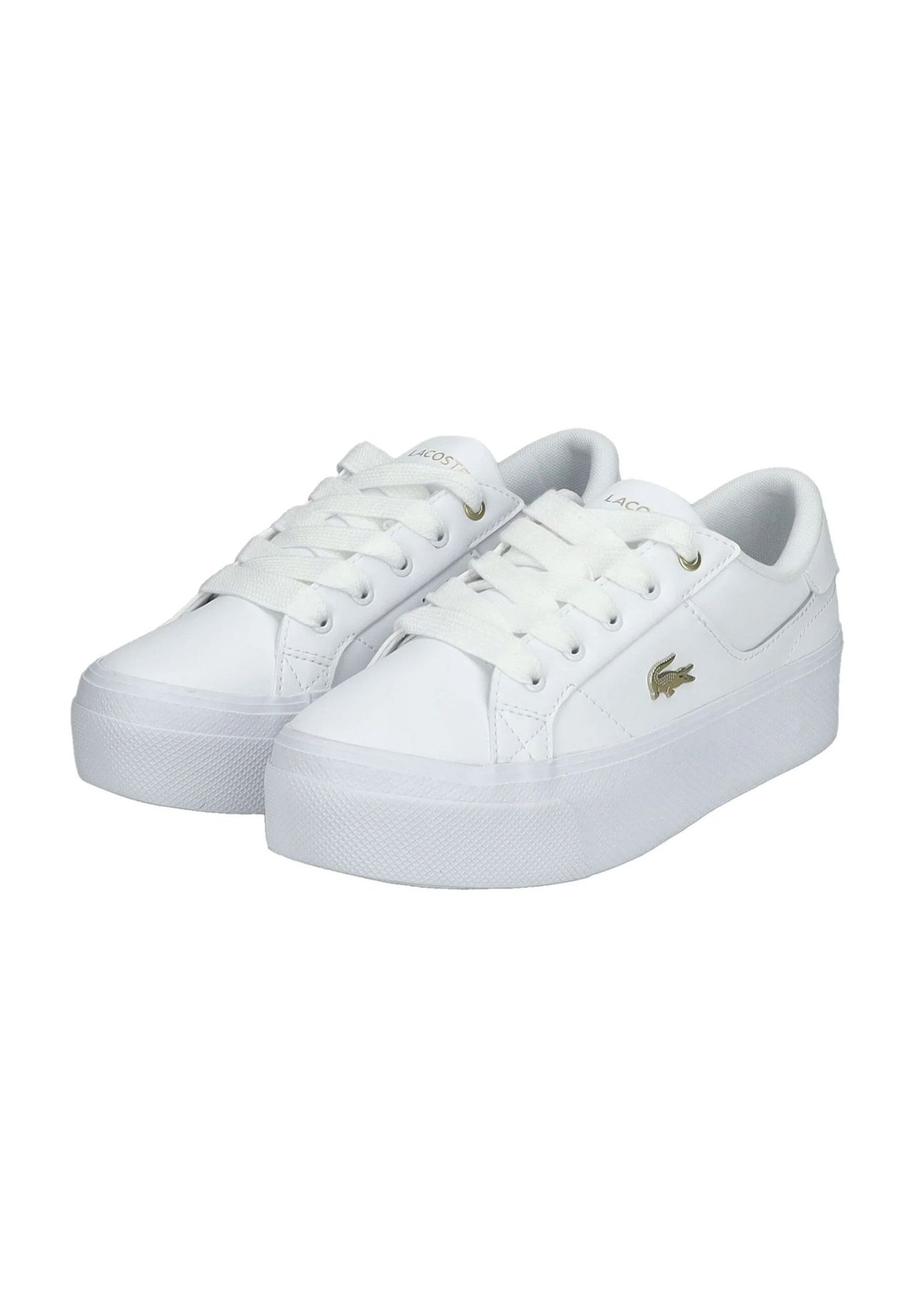LACOSTE Sneaker Leder Emblem für Damen 2025