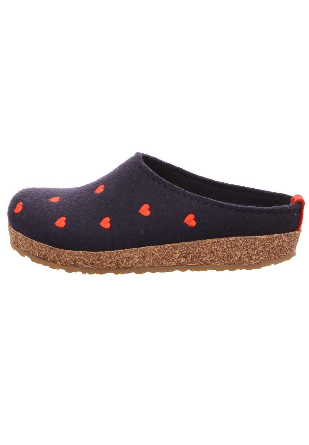 HAFLINGER Pantolette Grizzly Cuoricini Online Shopping
