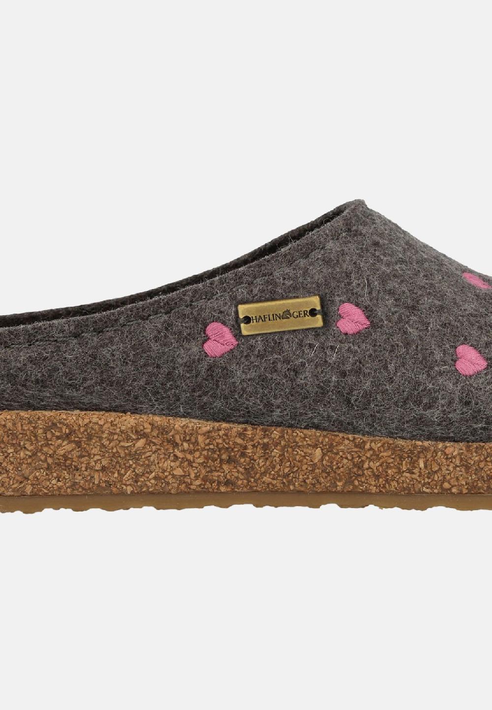 HAFLINGER Clogs Grizzly Cuoricini Exklusivangebot