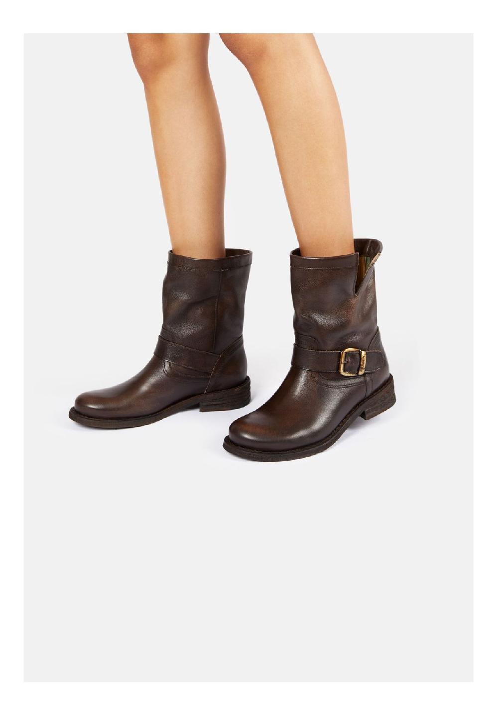 Felmini Leder Stiefelette Nur noch ein Tag übrig