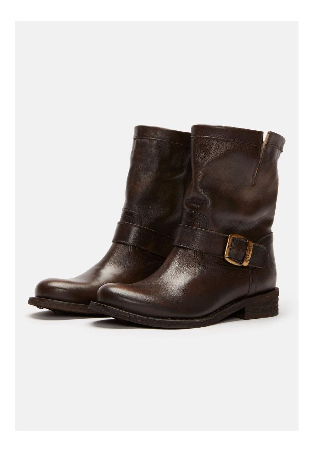 Felmini Leder Stiefelette Nur noch ein Tag übrig