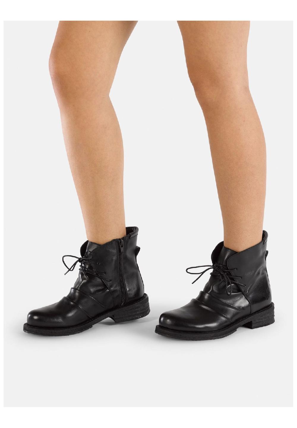 Felmini Leder Stiefelette Super Rabatt