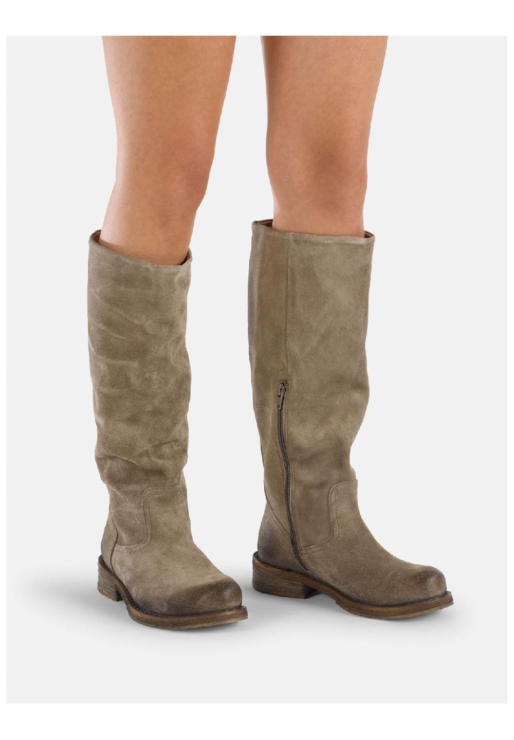 Felmini Leder Stiefel 50% Rabatt mit kostenlosem Versand