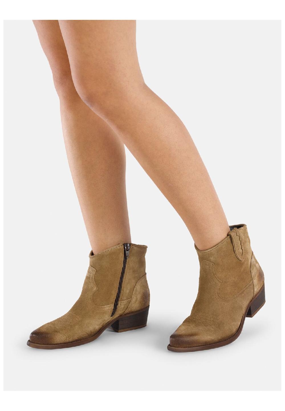 Felmini Leder Stiefelette Clearance-Verkauf