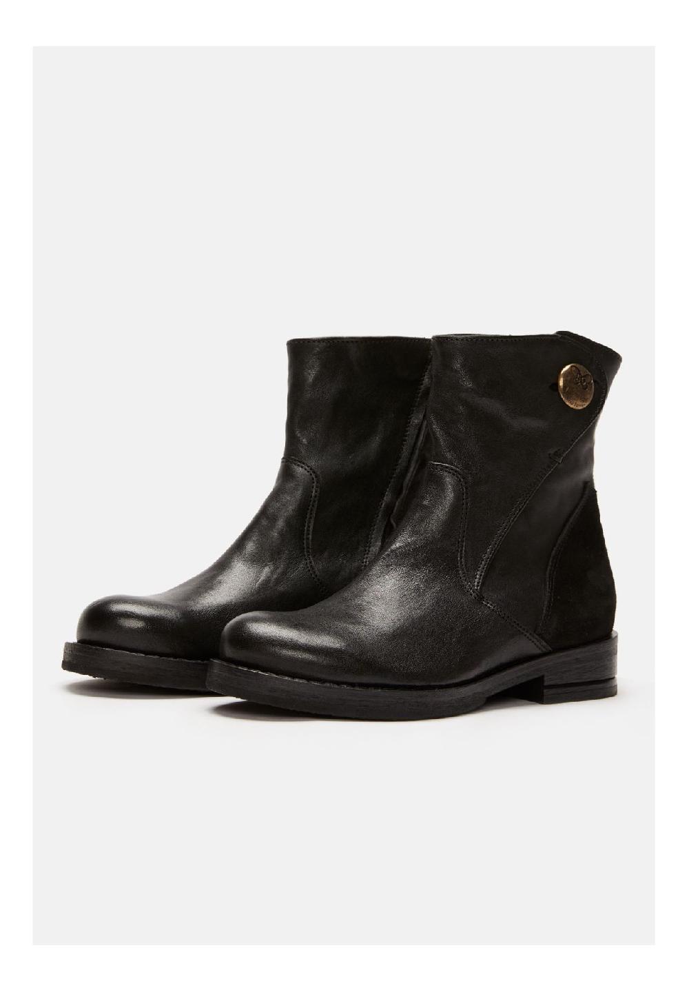 Felmini Leder Stiefelette Im Verkauf
