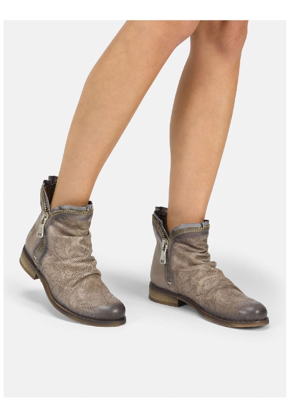Felmini Leder Stiefelette Rabatte dieses Monats