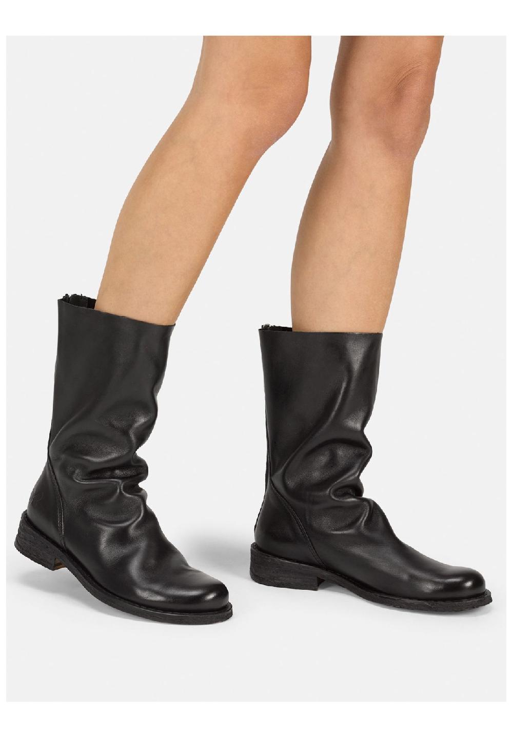 Felmini Leder Stiefel Günstiger Verkauf