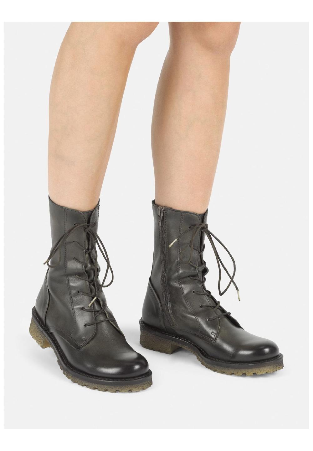 Felmini Leder Stiefelette Kostenloser Versand
