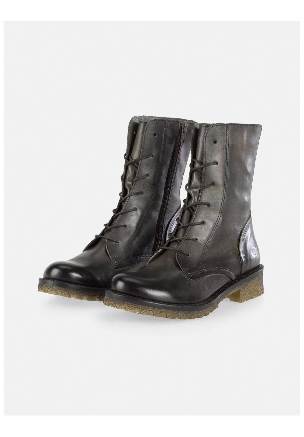 Felmini Leder Stiefelette Kostenloser Versand