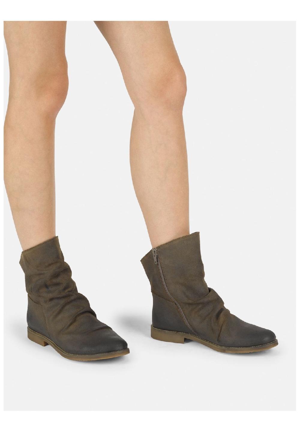 Felmini Veloursleder Stiefelette Fabrik Onlineshop