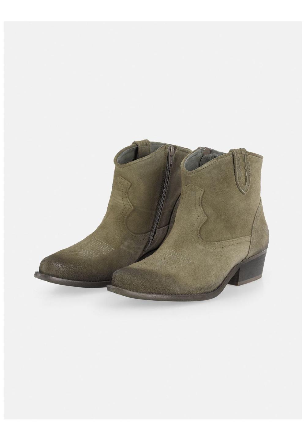 Felmini Veloursleder Stiefelette Fabrikpreis