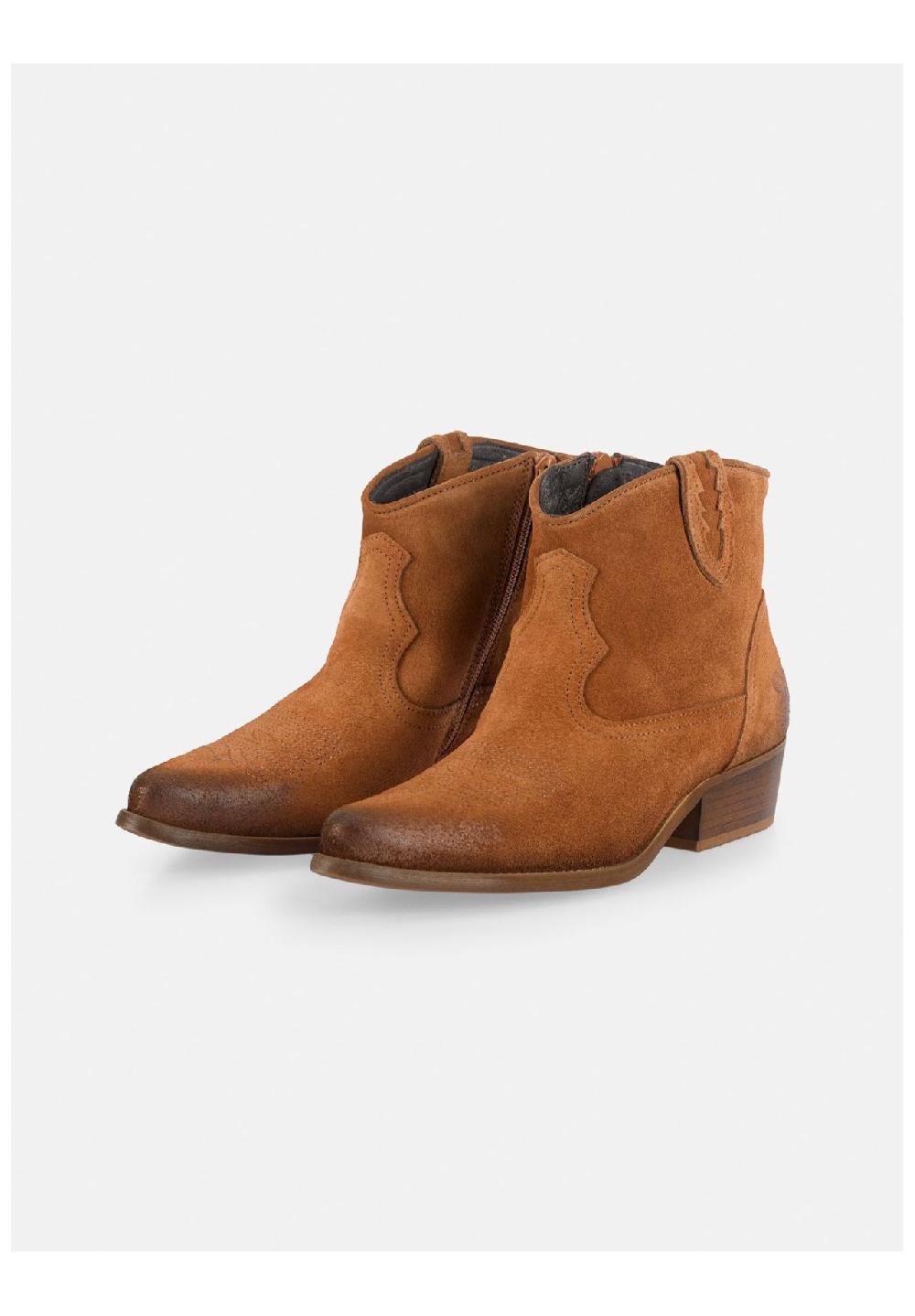 Felmini Veloursleder Stiefelette Sonderangebot