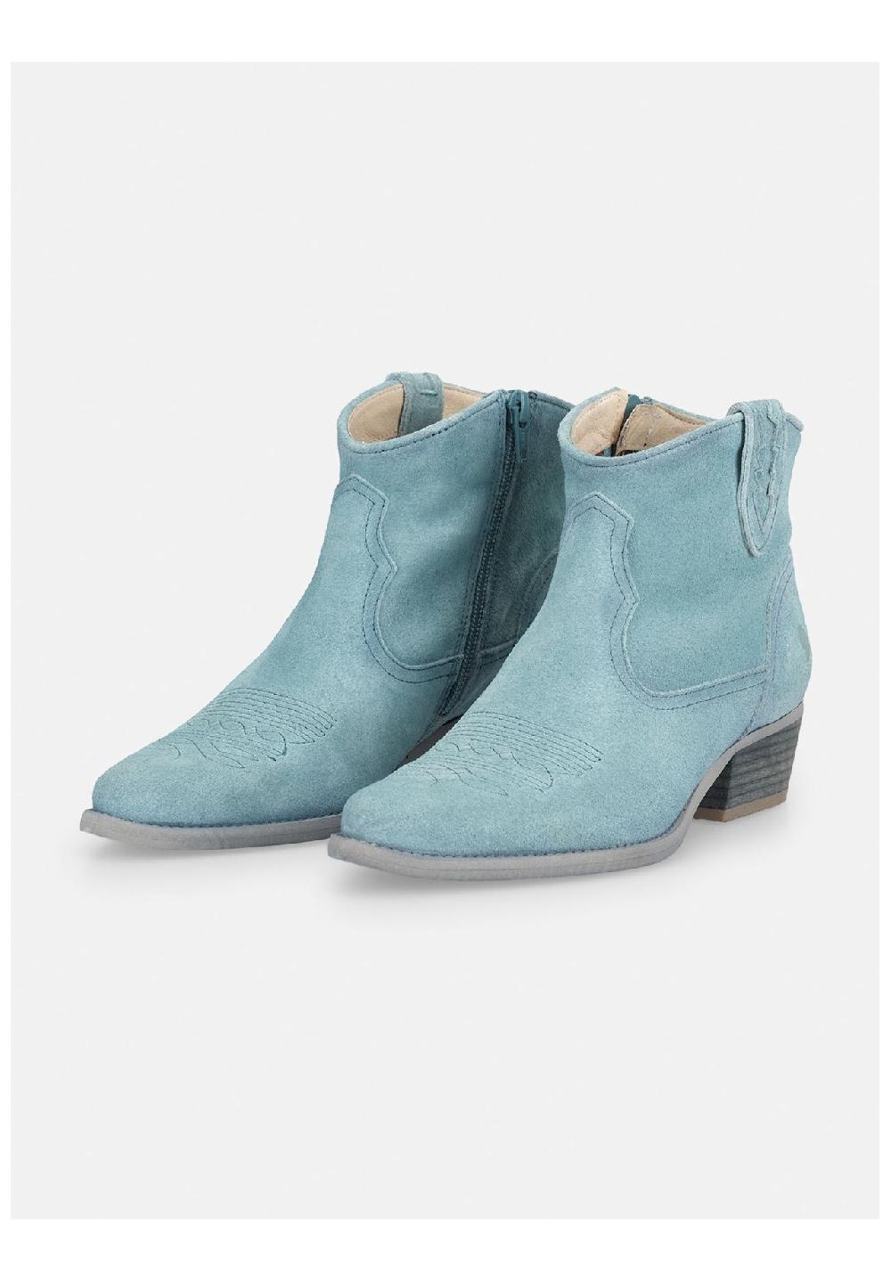 Felmini Veloursleder Stiefelette Muttertagsangebot