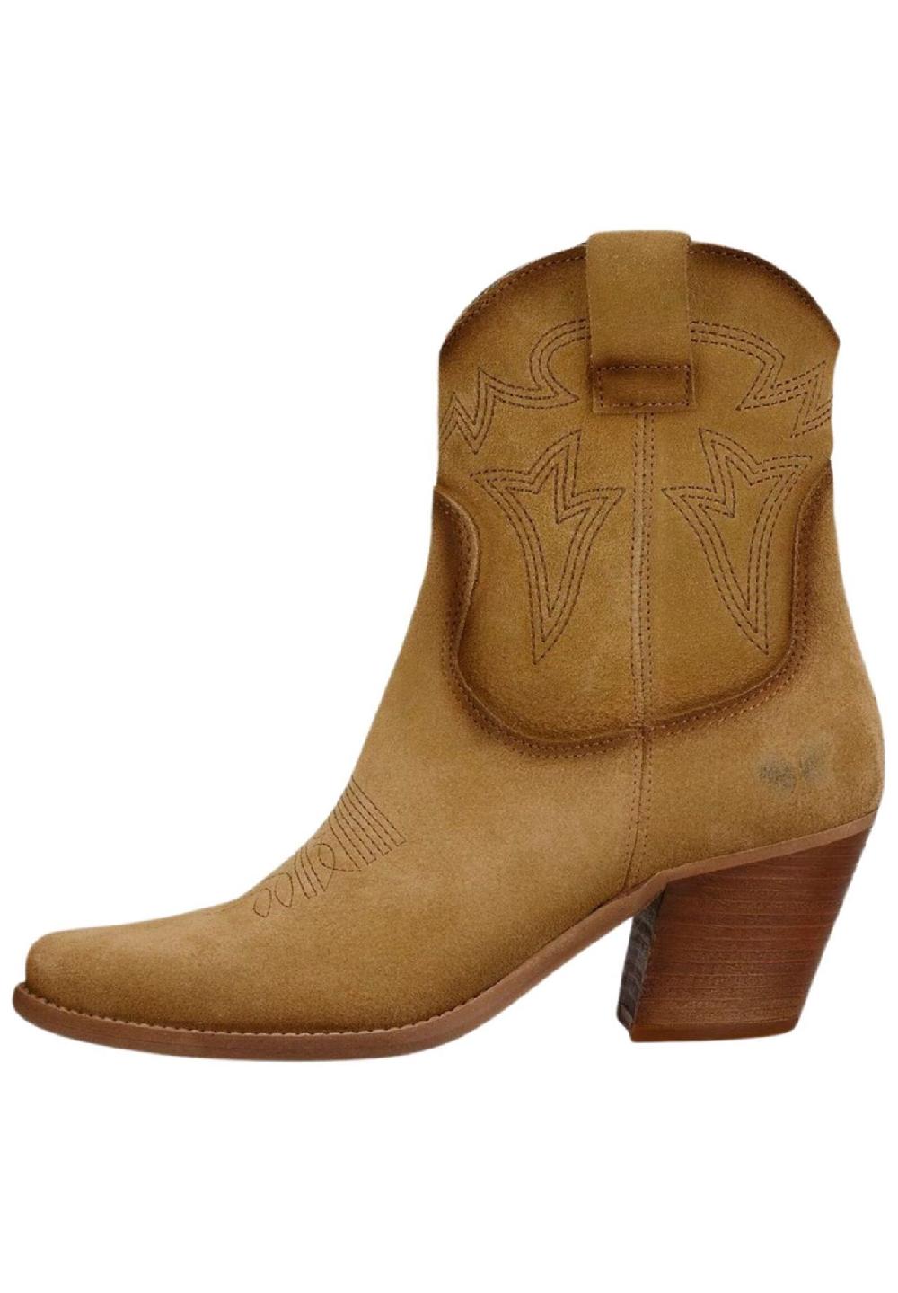 Felmini Veloursleder Stiefelette Vatertagsangebot
