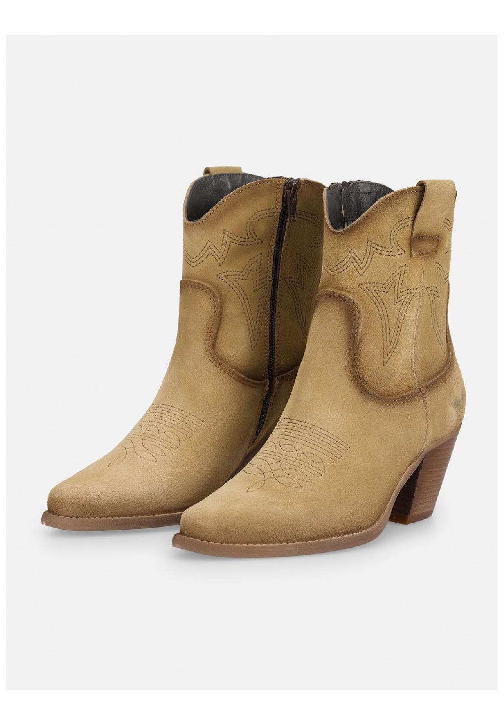 Felmini Veloursleder Stiefelette Vatertagsangebot