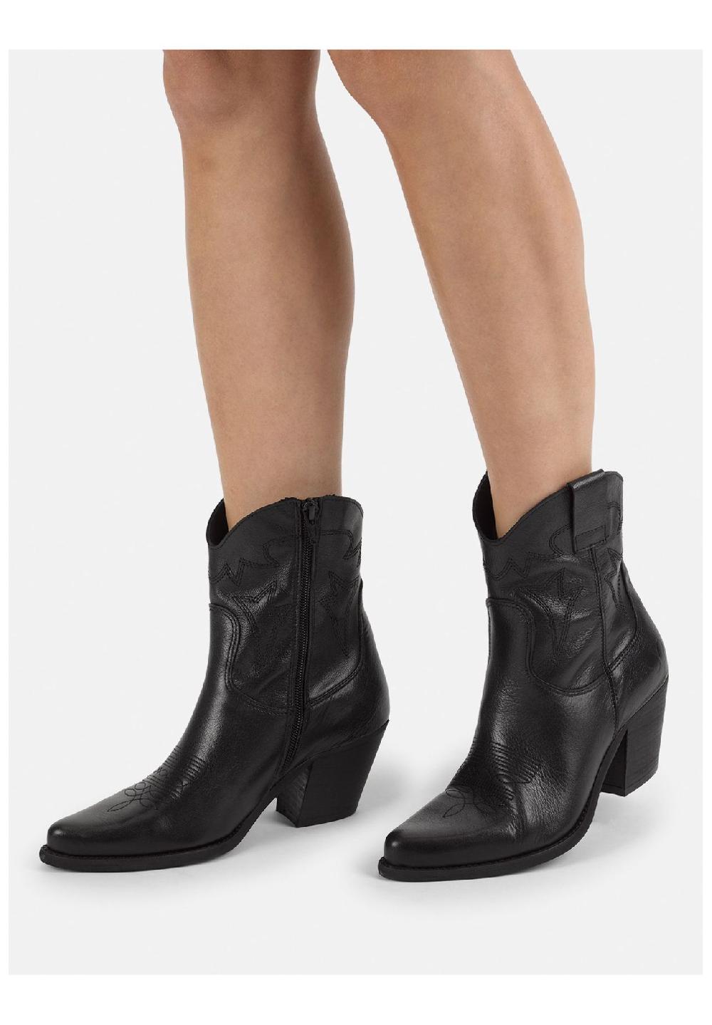 Felmini Leder Stiefelette Valentinstagsangebot