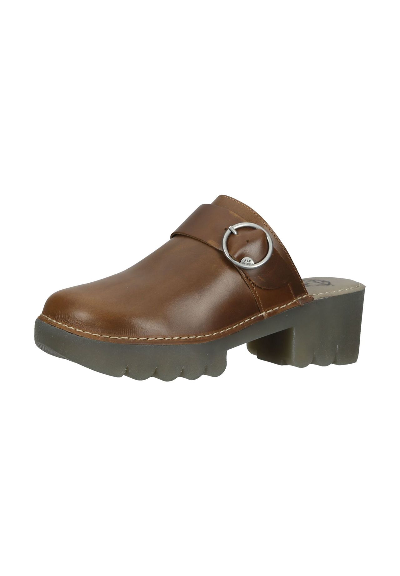 Fly London Leder Clogs Zeitlich begrenztes Angebot
