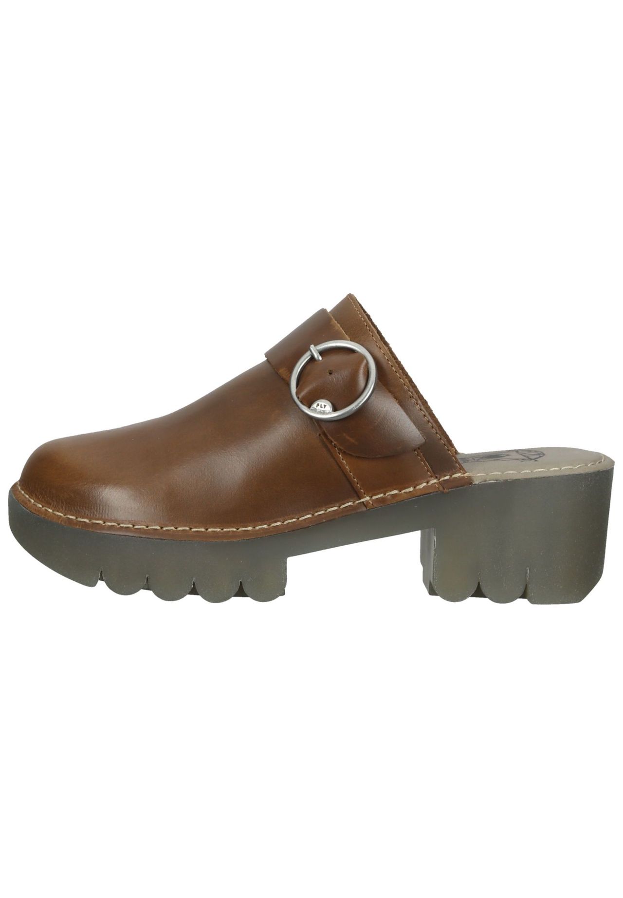 Fly London Leder Clogs Zeitlich begrenztes Angebot