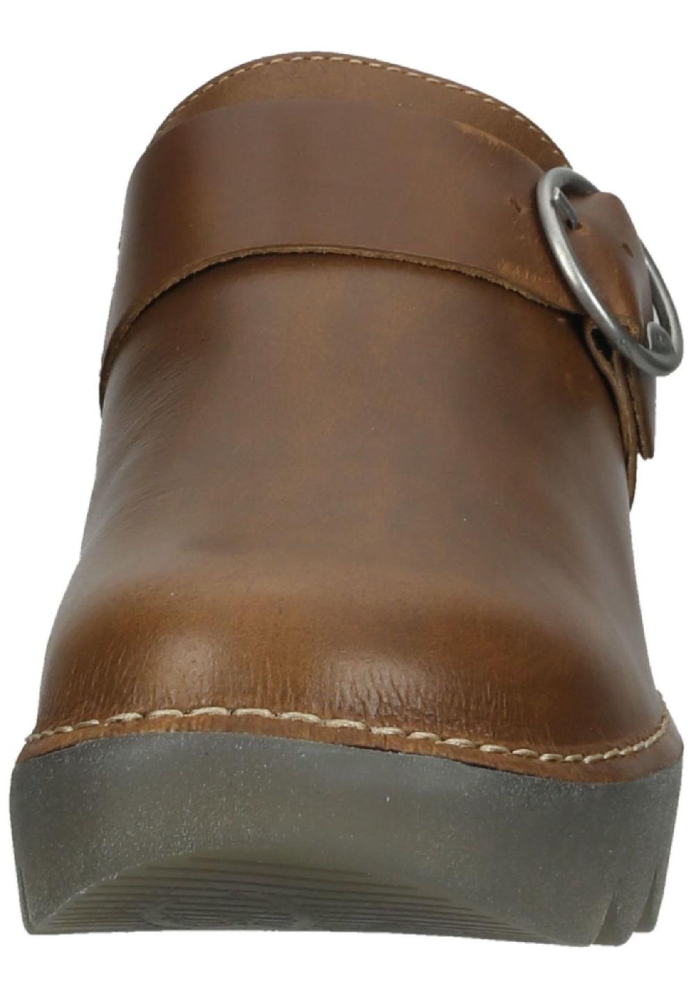 Fly London Leder Clogs Zeitlich begrenztes Angebot