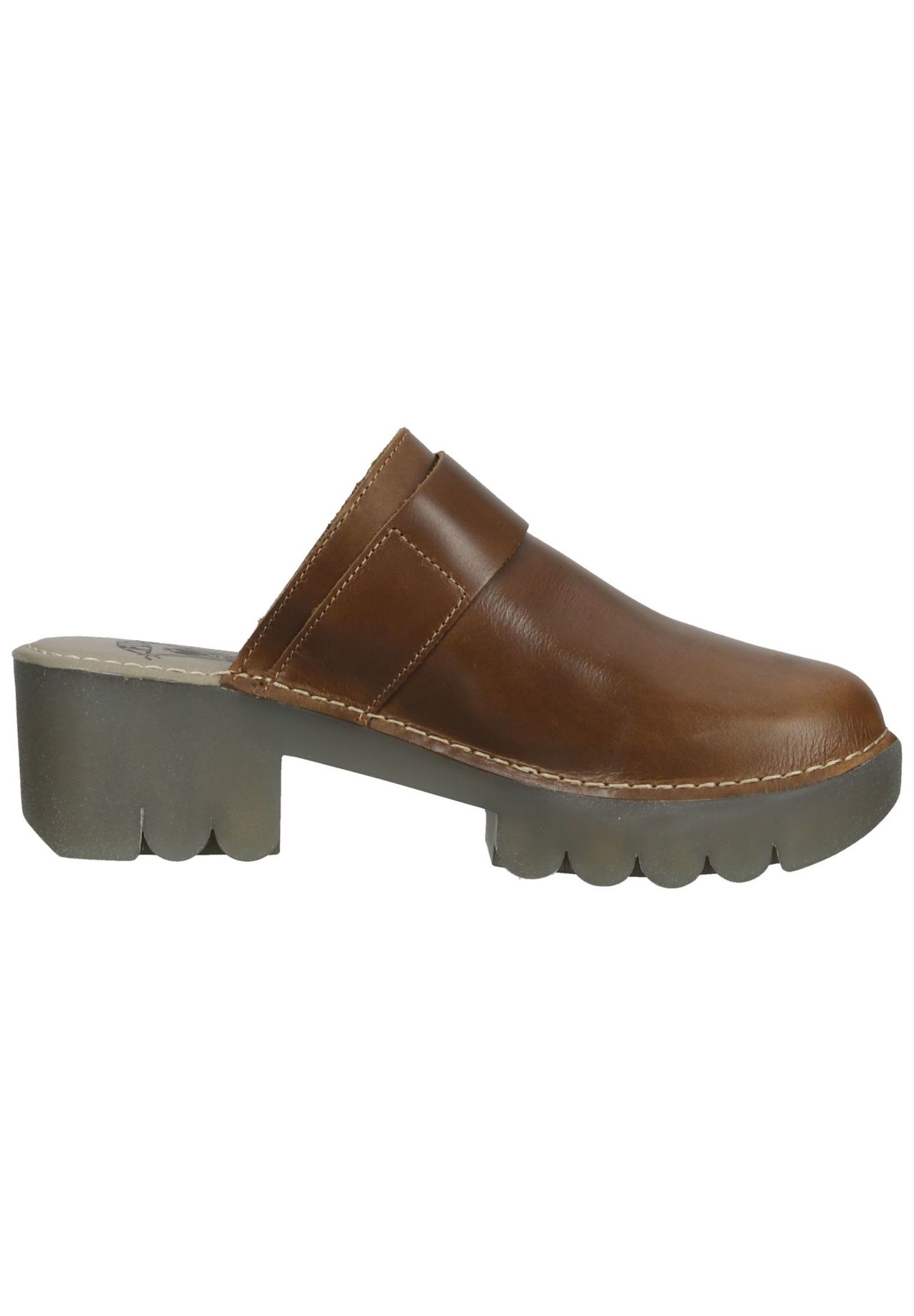 Fly London Leder Clogs Zeitlich begrenztes Angebot