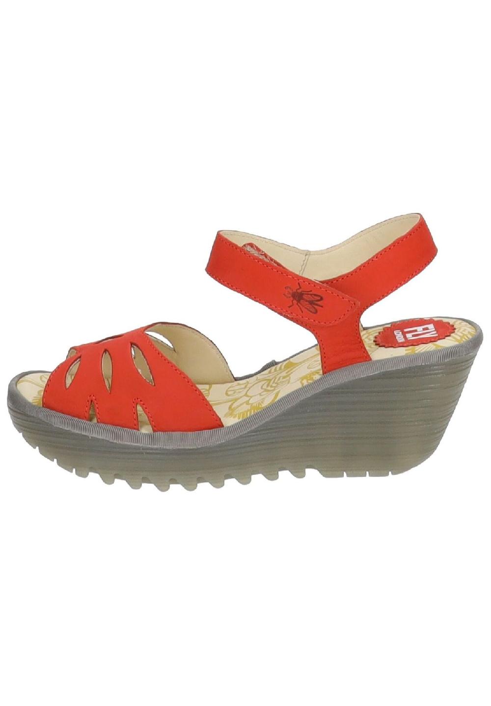 Fly London Leder Sandalen 50% Rabatt mit kostenlosem Versand