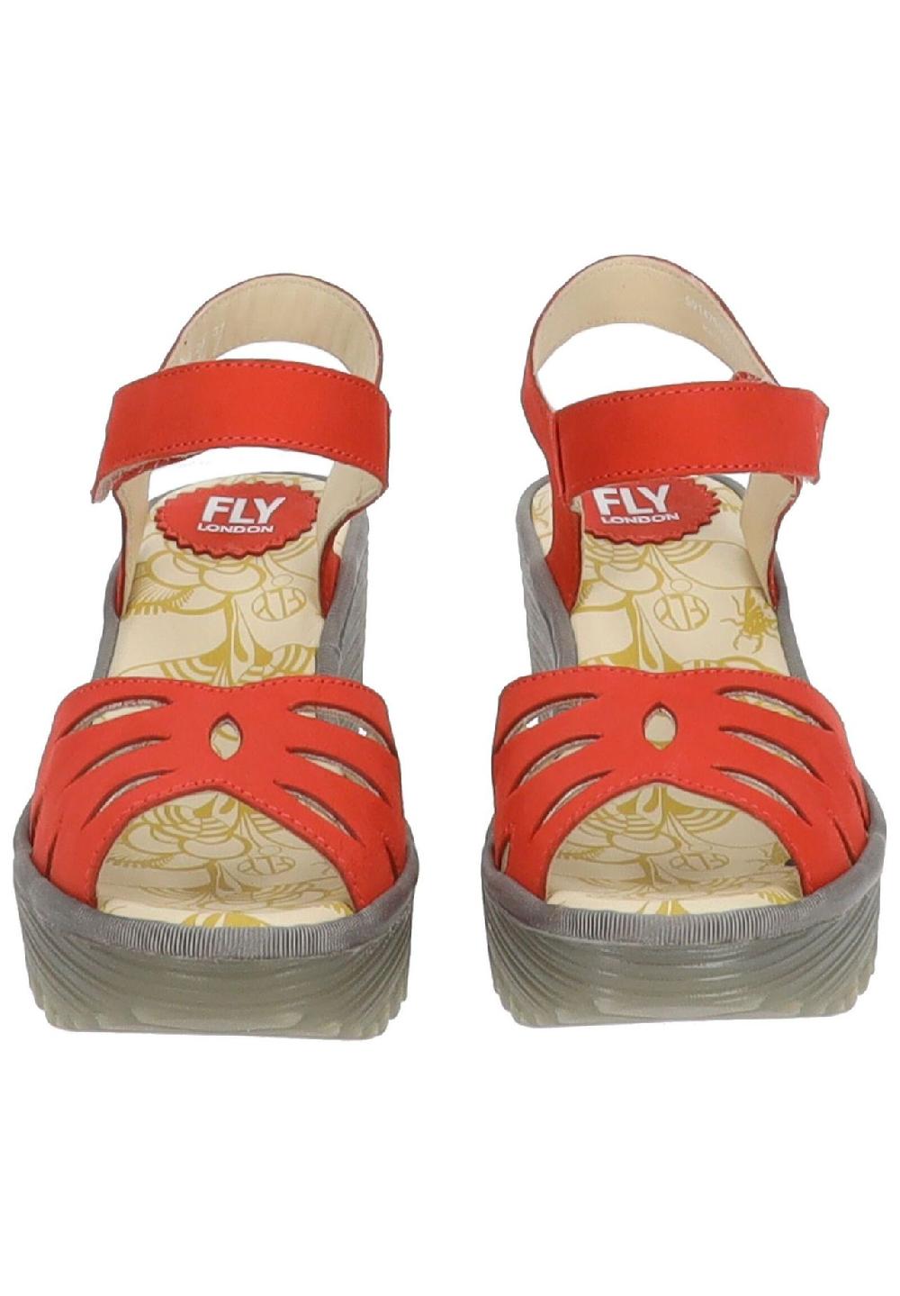 Fly London Leder Sandalen 50% Rabatt mit kostenlosem Versand