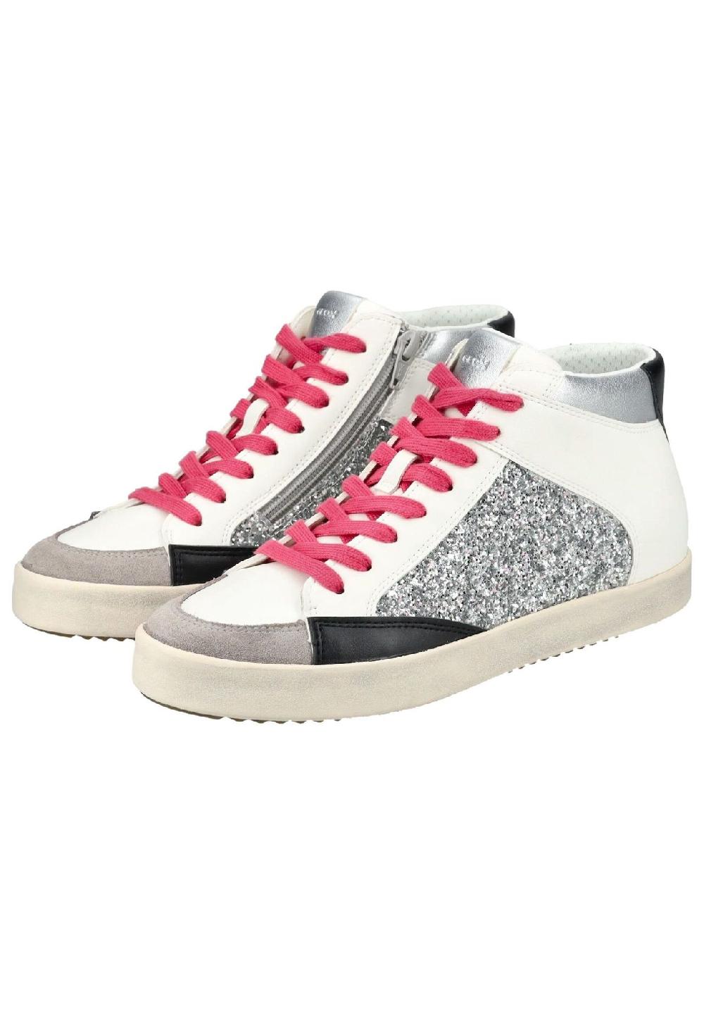 GEOX Lederimitat/Textil Sneaker Weihnachtsangebot