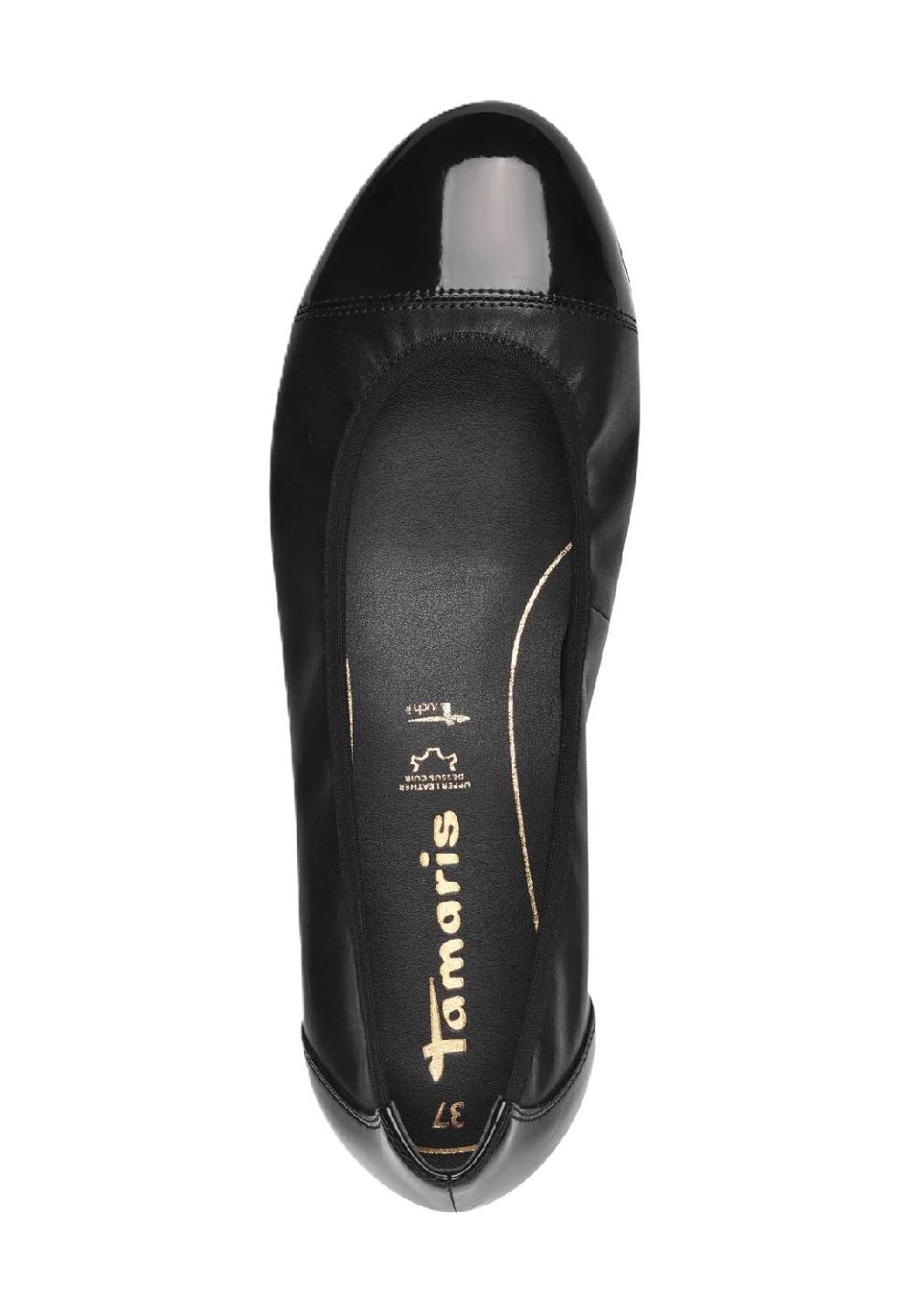 Tamaris Ballerinas Blockabsatz für Damen Saisonschlussverkauf