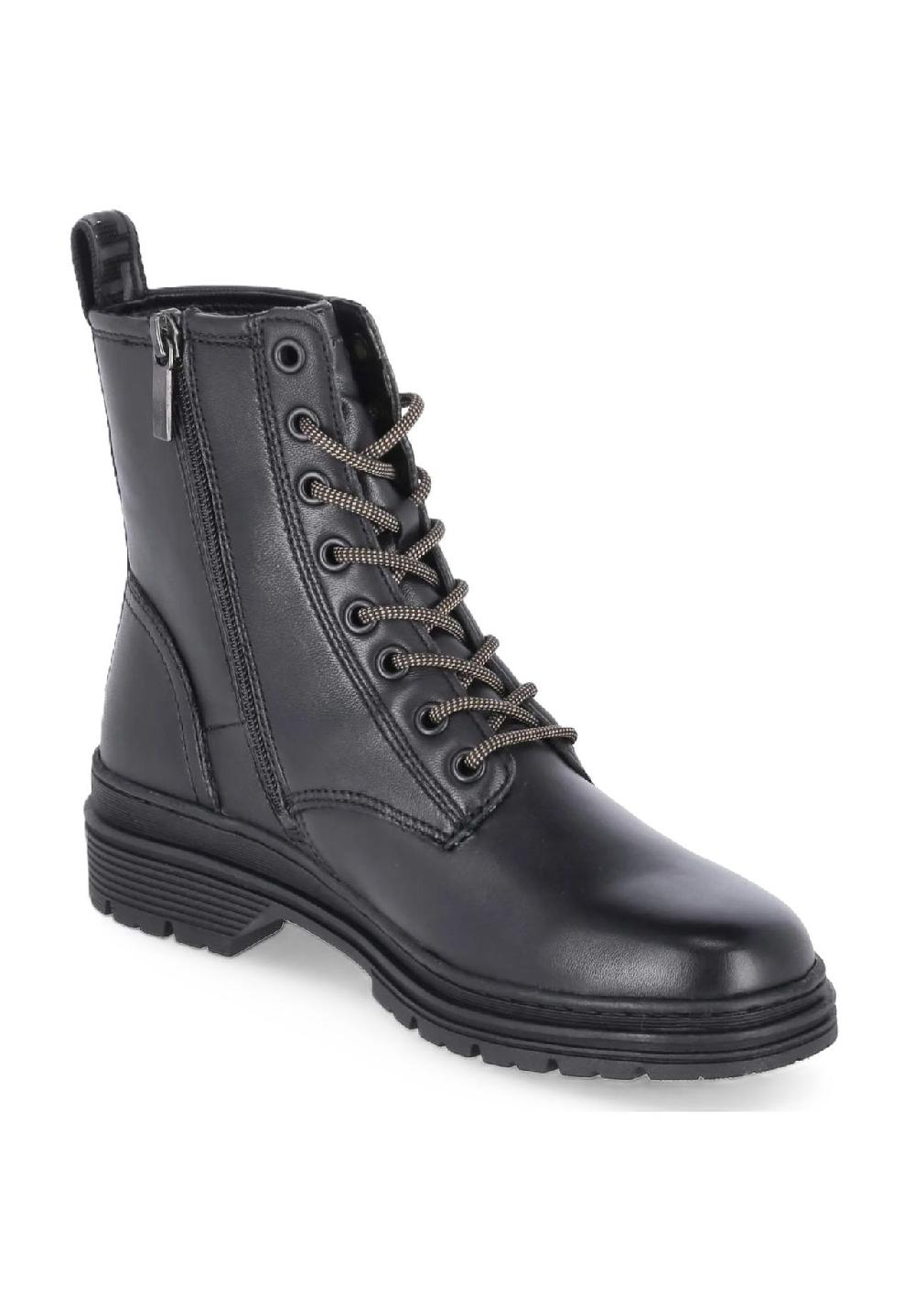 Tamaris Schnürstiefeletten Blockabsatz Zuglasache für Damen Letzter Tag