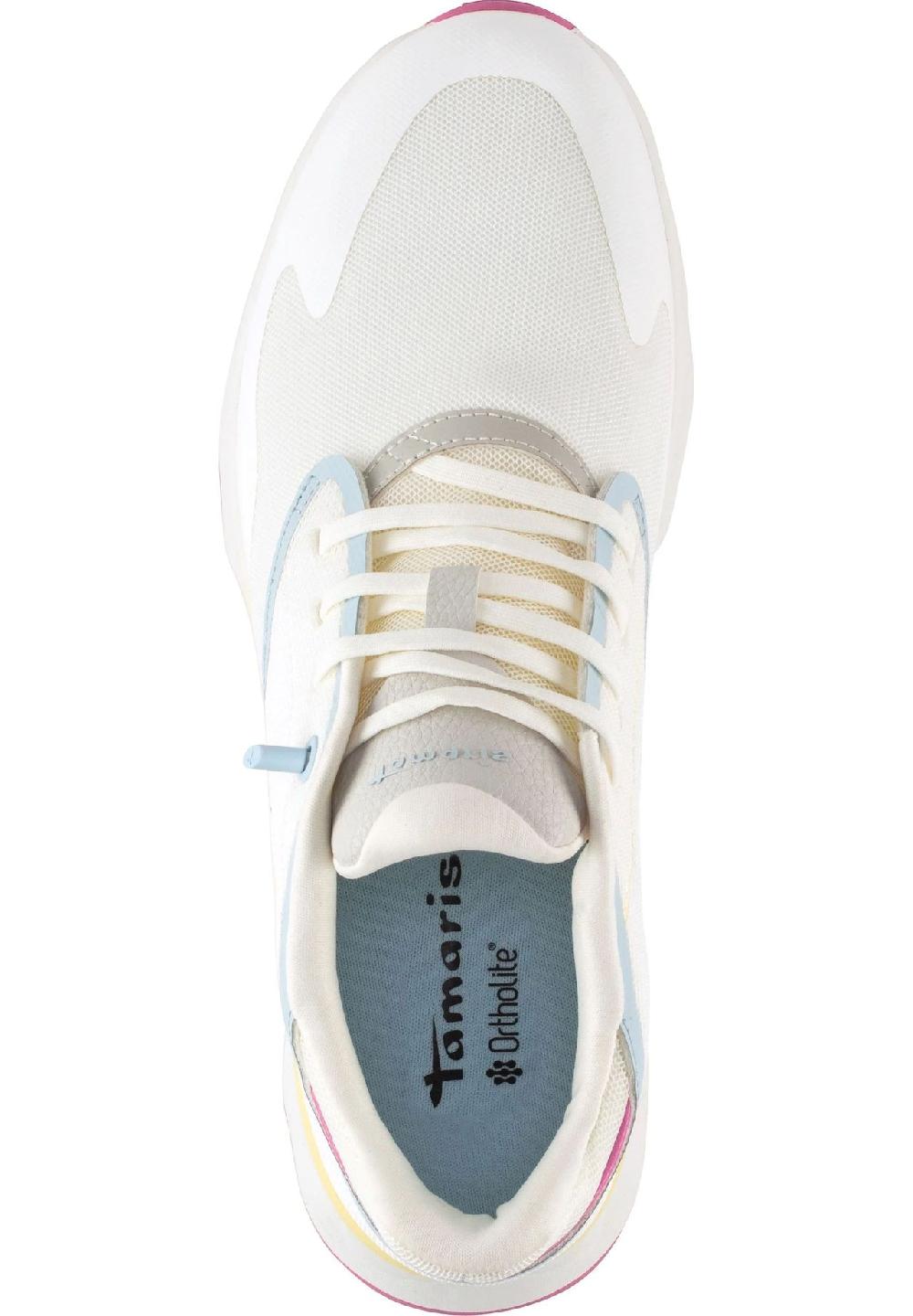 Tamaris Sneaker Emblem Ziernähte für Damen Fabrikladen