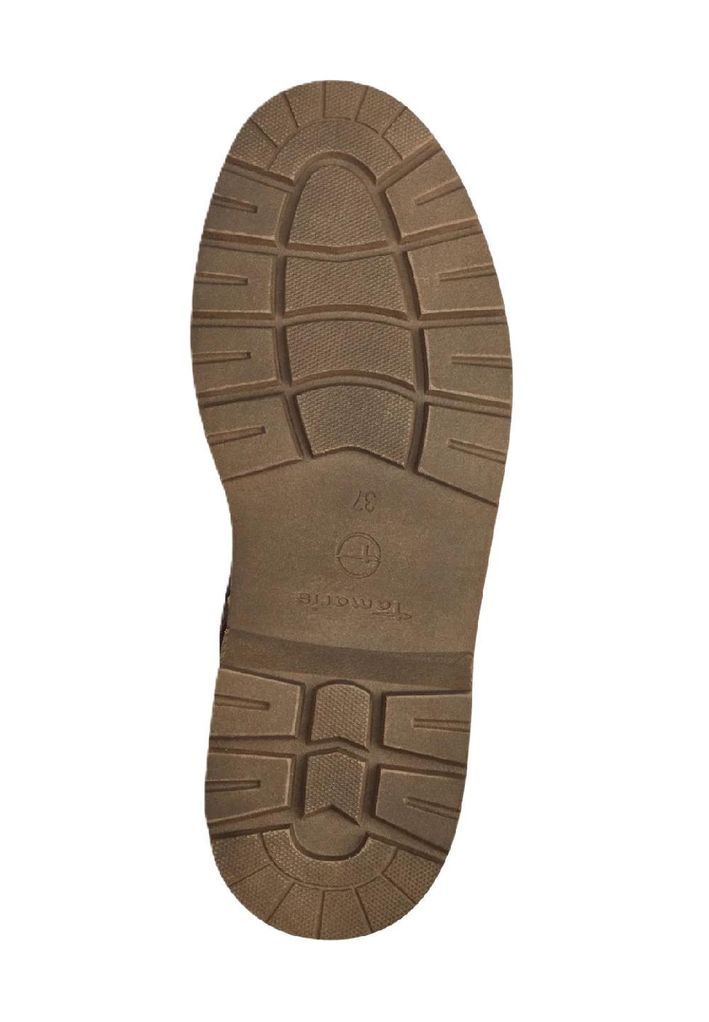 Tamaris Schnürstiefeletten Blockabsatz Zuglasche für Damen 50% Rabatt für begrenzte Zeit