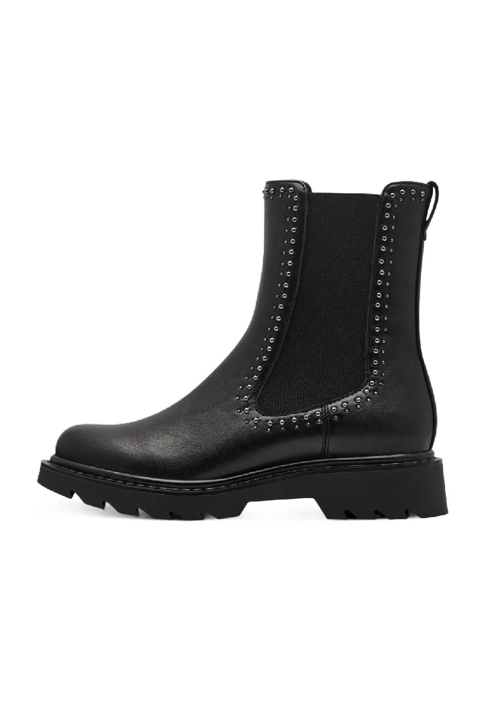 Tamaris Chelsea Boots Blockabsatz Zuglasche für Damen Online