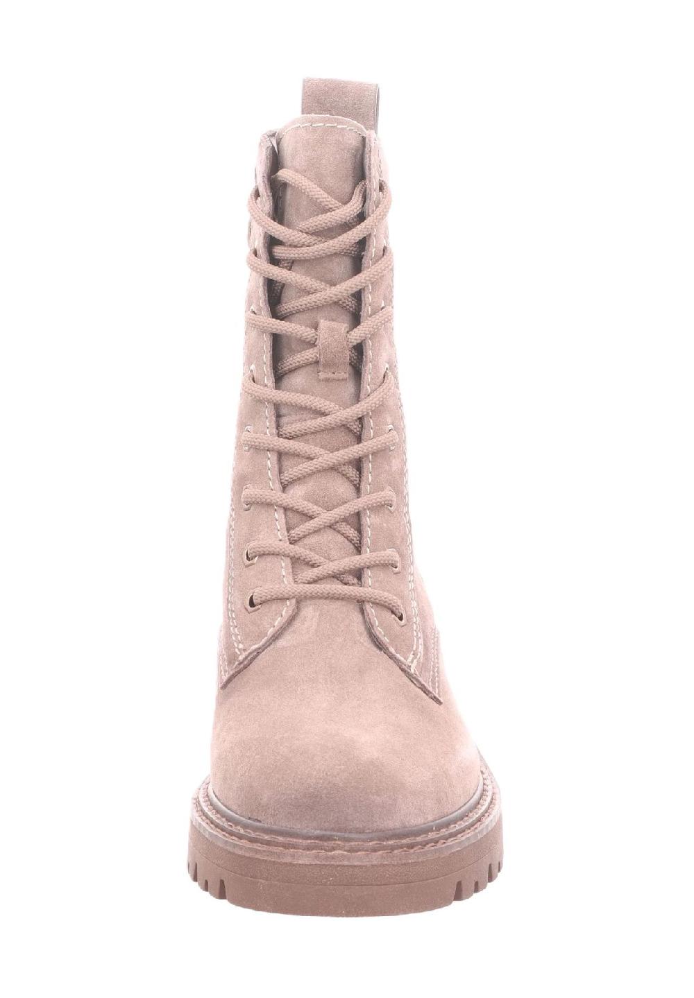 Tamaris Schnürstiefeletten Leder Zuglasche für Damen Auslauf
