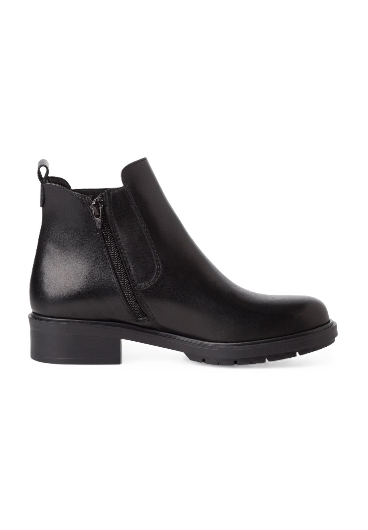 Tamaris Chelsea Boots Leder Zuglasche für Damen Hotsell