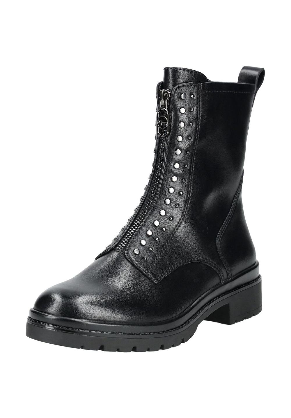 Tamaris Lederimitat Stiefelette Schlussverkauf